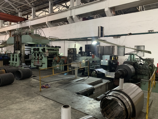 Uma laminação contínua de dois suportes mói 700mm com o PLC do poder 480KW Siemens do motor de C.A.
