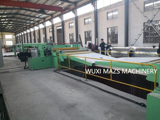 Automatização do miliampère 3X1600mm para o corte velho-rolado da bobina – linhas enegrecendo do À-comprimento com elevada precisão