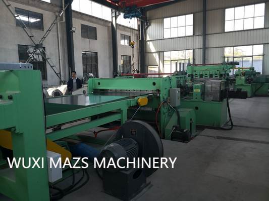 Automatização para o corte de aço inoxidável da placa – linha enegrecendo da máquina do À-comprimento com elevada precisão miliampère 4X1800mm