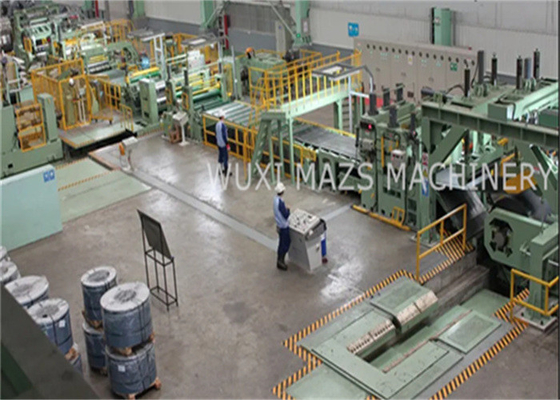 Automatização para o corte de aço inoxidável da placa – linha da máquina do À-comprimento com elevada precisão miliampère 3X1600mm