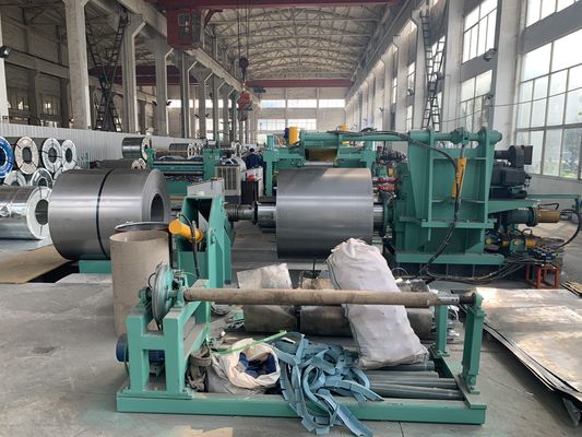 folha grossa de 3-12mm que corta a linha com tipo pesado Decoiler hidráulico