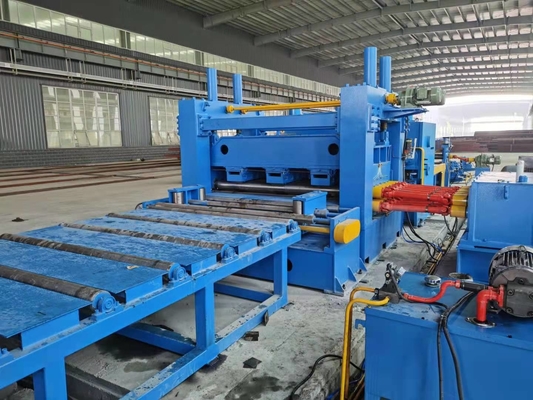 3 corte da bobina das fases 1000mm à linha do comprimento com sistema hidráulico