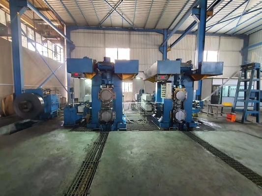 Suportes do moinho de laminação dois da largura 200mm da bobina 150m/minuto 4hi para o aço carbono