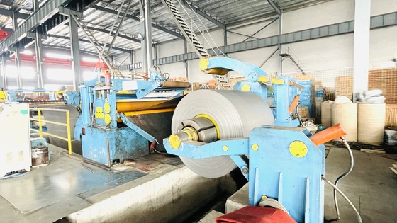 Máquina de corte laminada 2200mm da chapa de aço Wilder Metal Slitter