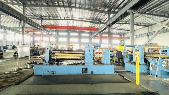 máquina de corte de aço 15000kg automático da bobina de 1800mm 200KW