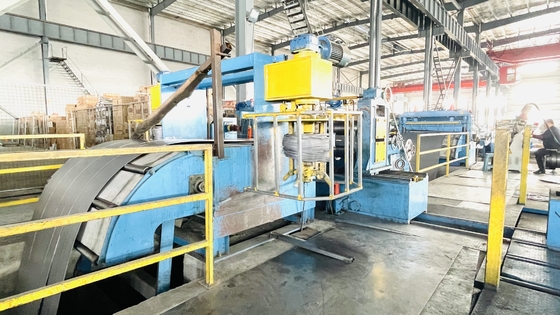 precisão de 20m/Min Automatic Slitter Machine High para a placa de aço colorida