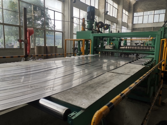 Máquina de linha de corte de bobina de aço de espessura 0,3-3 mm Equipamento de corte de aço galvanizado