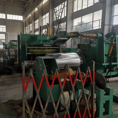 Máquina de linha de corte de bobina de aço de espessura 0,3-3 mm Equipamento de corte de aço galvanizado