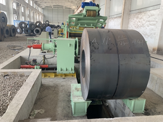 MAZS-(0.3-2) × 1300mm Metal Coil Slitter para material de bobinas: aço carbono, aço inoxidável, chapa galvanizada e assim por diante