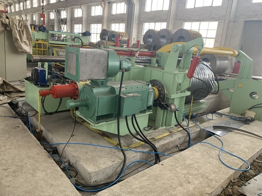 MA-(1~6) ×1600mm Linha de corte de bobina de aço com bobina de 132KW velocidade máxima de corte de 30T 60-100M/min
