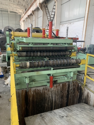 MA-(1~6) ×1600mm Linha de corte de bobina de aço com bobina de 132KW velocidade máxima de corte de 30T 60-100M/min