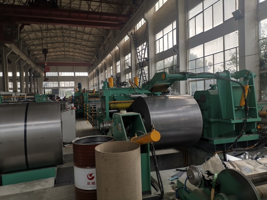 Linha de produção de corte de bobina de chapa de aço HR