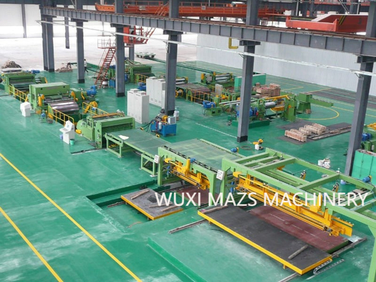 Automatização do miliampère 4X1800mm para o corte de aço inoxidável – linhas enegrecendo do À-comprimento com elevada precisão