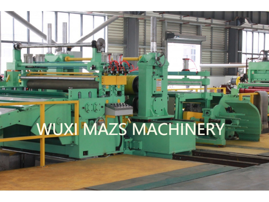 Automatização para o corte de aço inoxidável da placa – linha enegrecendo da máquina do À-comprimento com elevada precisão miliampère 4X1800mm