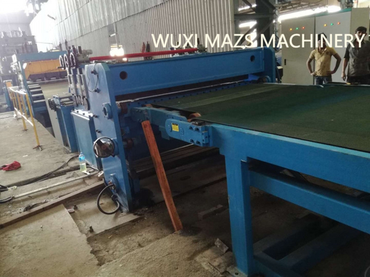 Automatização para o corte de aço inoxidável da placa – linha da máquina do À-comprimento com elevada precisão miliampère 3X1600mm