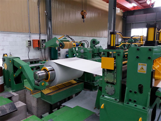 Máquina de corte de aço da bobina do SOLDADO PPGI, linha 80m/min de corte de alta velocidade