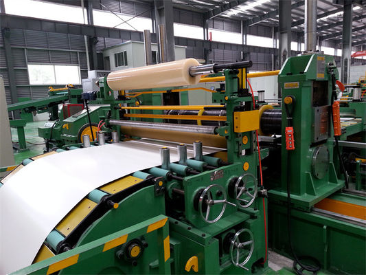 Máquina de corte de aço da bobina do SOLDADO PPGI, linha 80m/min de corte de alta velocidade