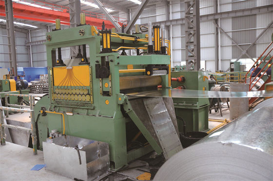máquina de corte de aço da bobina de 3-12mm, máquina de corte da elevada precisão 350KW