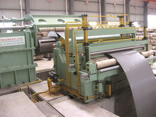 máquina de corte de aço da bobina de 3-12mm, máquina de corte da elevada precisão 350KW