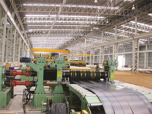 máquina de corte de aço da bobina de 3-12mm, máquina de corte da elevada precisão 350KW
