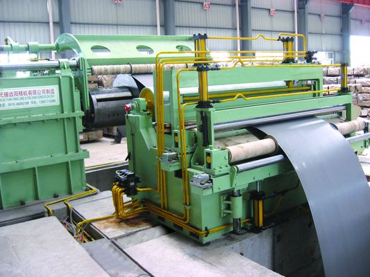 Máquina de corte de alta velocidade 0-100m/min da chapa de aço