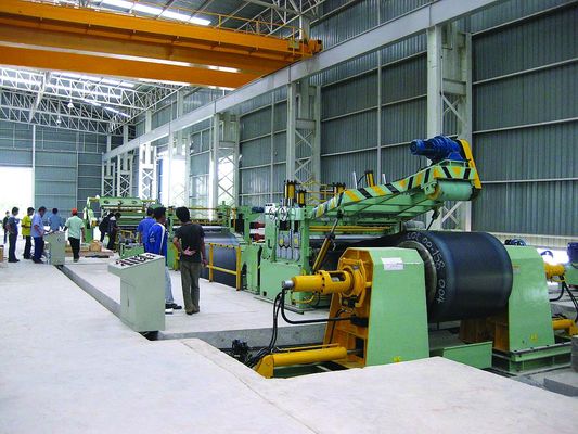 Três máquina da talhadeira da chapa metálica das etapas 20m/min 2000mm