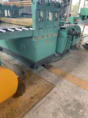 folha grossa de 3-12mm que corta a linha com tipo pesado Decoiler hidráulico