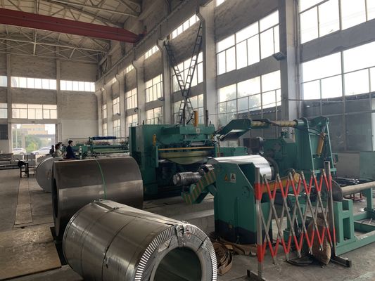 máquina de corte ajustável da bobina do metal de 80m/min 0.4-4mm