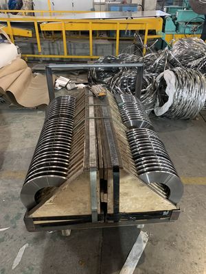 Bobina de aço galvanizada aço carbono que corta o equipamento