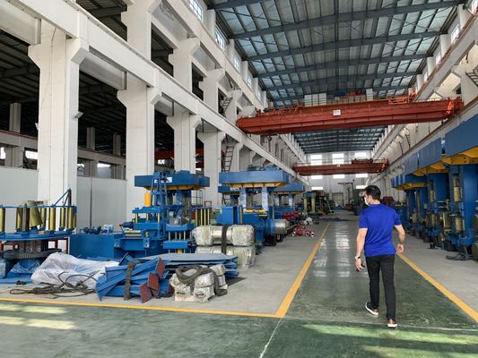 Máquina laminadora contínua a frio de quatro suportes para tiras de precisão