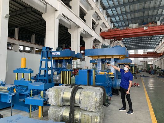 Laminação a frio reversa de dois suportes 150 m/min para aço carbono cobre