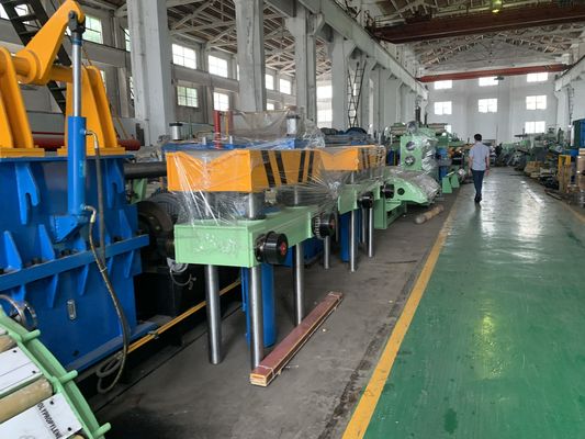 Máquina de talhadeira de metal de aço carbono 3 mm linha de corte automático de chapa de aço