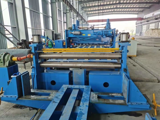 3 corte da bobina das fases 1000mm à linha do comprimento com sistema hidráulico