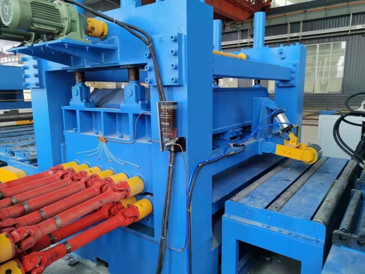 corte de folha de 1600mm à linha movimentação servo 100m/Min Slitting do comprimento