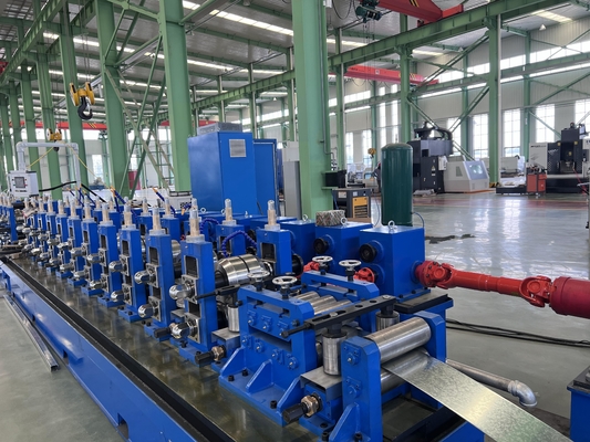 Moinho de tubo de alta frequência da soldadura de indução para o comprimento de 4~12m